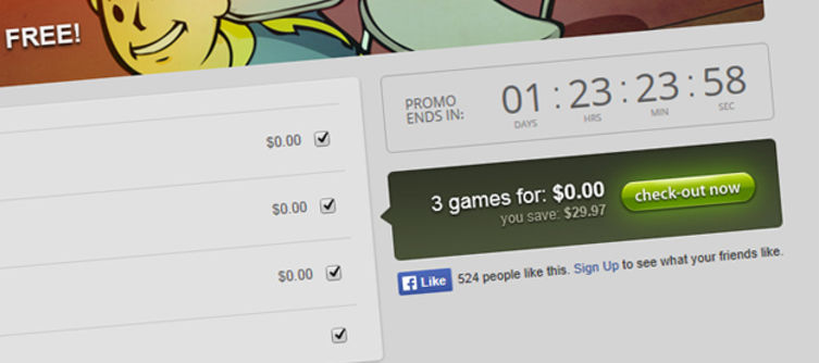 GOG.com's 2013 Winter Promo begins with free Fallout RPGs