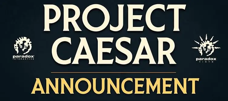 Paradox Interactive's Next Grand Strategy Game, Known by the Codename Project Caesar, Is Getting Officially Announced Today