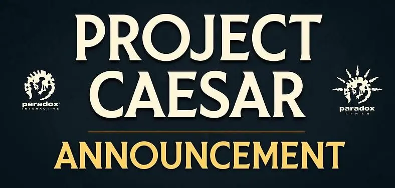 Paradox Interactive's Next Grand Strategy Game, Known by the Codename Project Caesar, Is Getting Officially Announced Today
