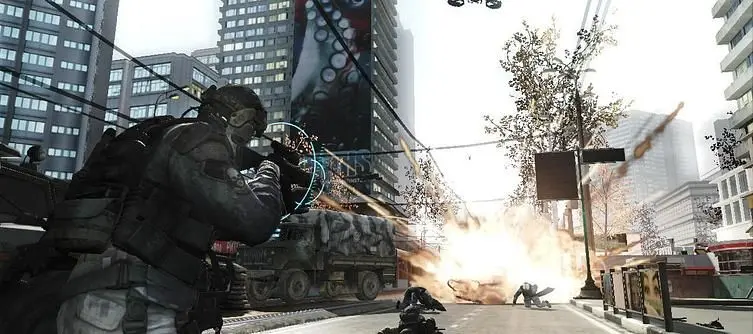 Ubisoft snipe at COD and Battlefield, "if you want a smart shooter, you play Ghost Recon"