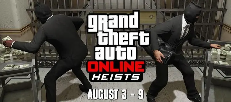 Earn double cash and RP from GTA Online's Pacific Standard Job this week