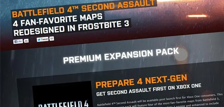 DICE polling for 'fan-favourite maps' for Battlefield 4 Second Assault DLC