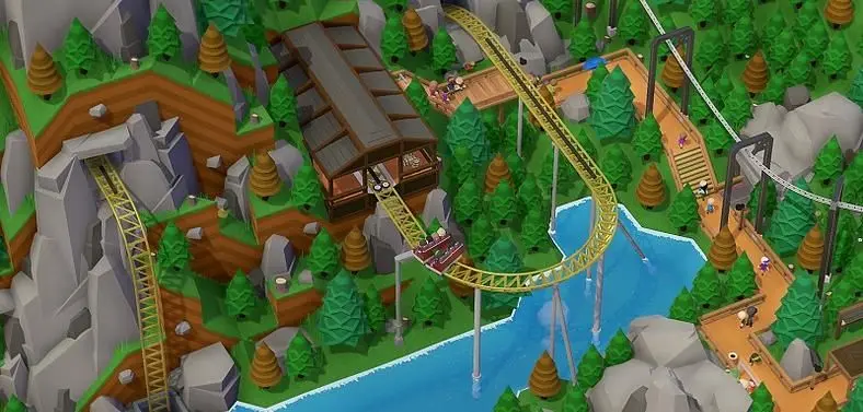 Theme Park Sim Parkitect Is Getting A Free Co-Op Mutiplayer Mode Next Month