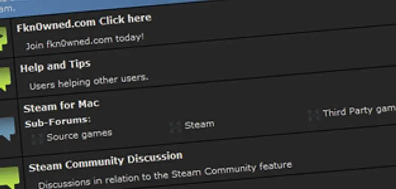 Steam forums hacked, Valve claims site "offline for maintenance"