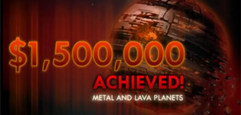 Planetary Annihilation achieves 3rd Kickstarter stretch goal at $1.5m, 4 days left
