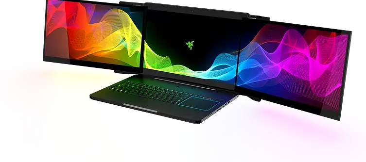 Razer Unveils Project Valerie - A Triple-Screen Laptop - At The 2017 Consumer Electronics Show