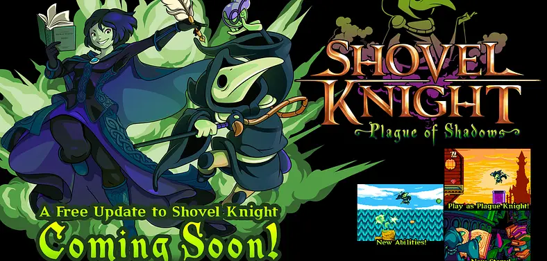 Shovel Knight developer releases new trailer for free Plague of Shadows update
