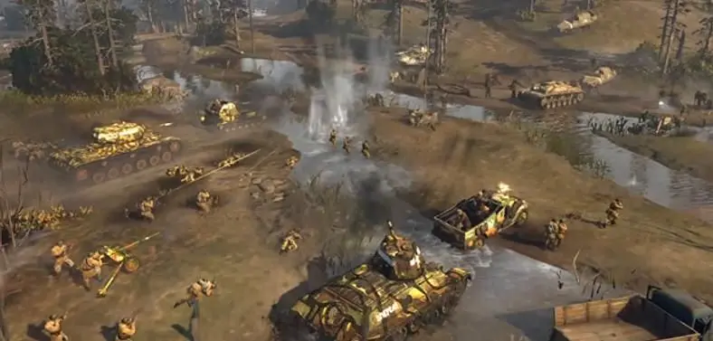 Company of Heroes 2 open beta extended until June 23rd, double XP weekend