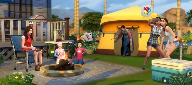 The Sims 4 Outdoor Retreat game pack out today