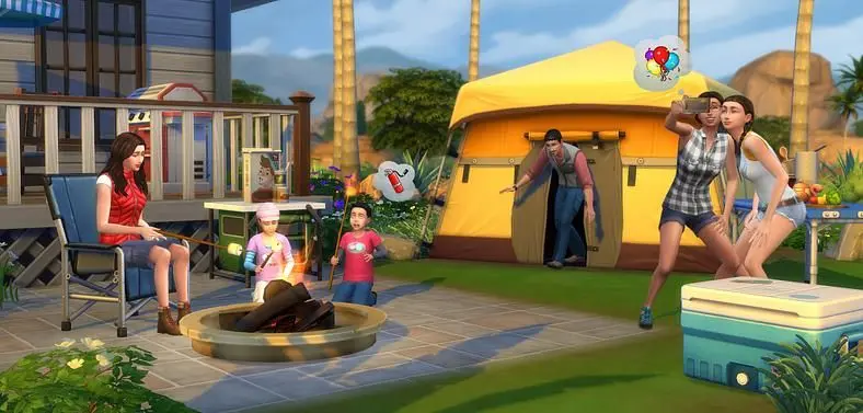 The Sims 4 Outdoor Retreat game pack out today