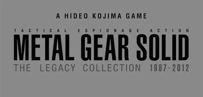 Metal Gear Solid: The Legacy Collection out September in Europe