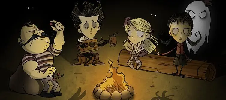 In Don't Starve Together, your deceased friends will turn into ghosts