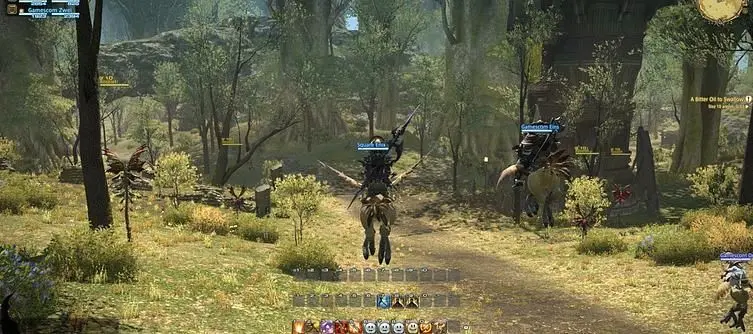 No Xbox One version of  Final Fantasy XIV due to crossplatform play between PC and PlayStation versions