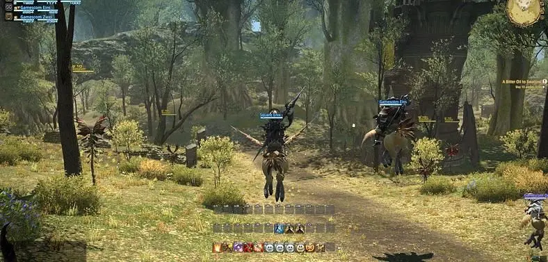 No Xbox One version of  Final Fantasy XIV due to crossplatform play between PC and PlayStation versions