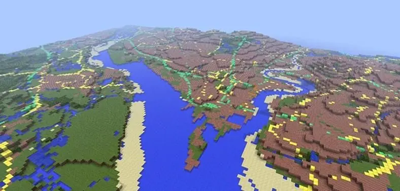 Over 22 billion cubes reproduce Great Britain in Minecraft