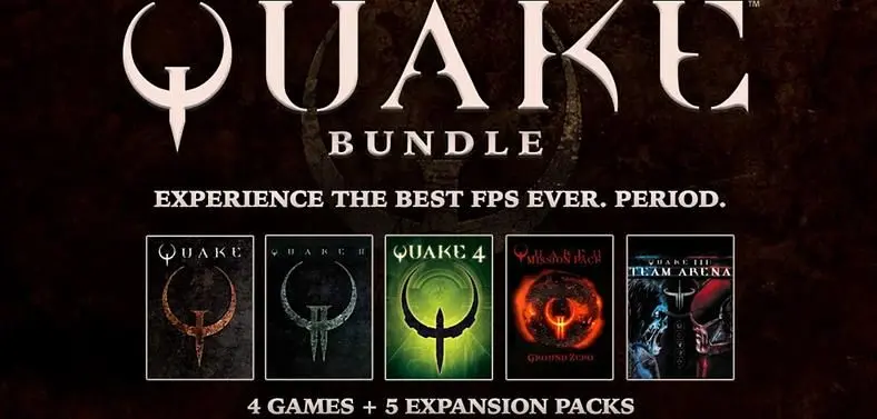 Quake Bundle features every Quake known to man for $10