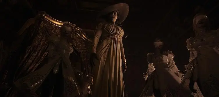 This Resident Evil Village Mod Gives Lady Dimitrescu's Daughters the Nier: Automata Makeover