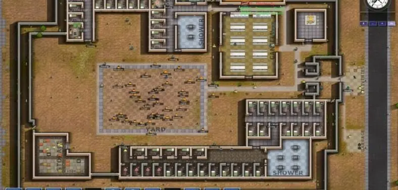 Introversion talk bug-squashing in latest Prison Architect alpha video