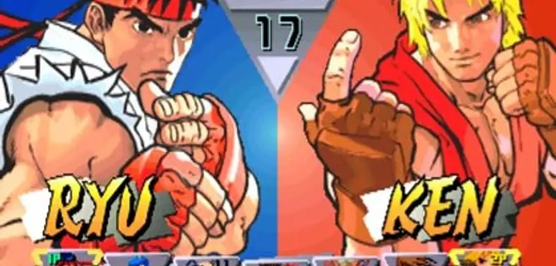 Street Fighter III's graphics not redrawn