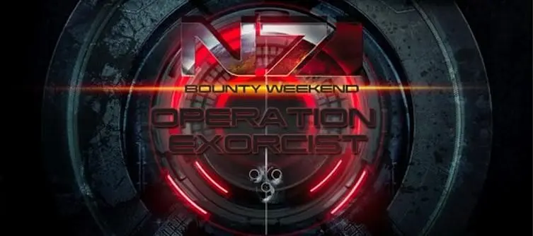 Mass Effect 3 "Operation Exorcist" challenge this weekend