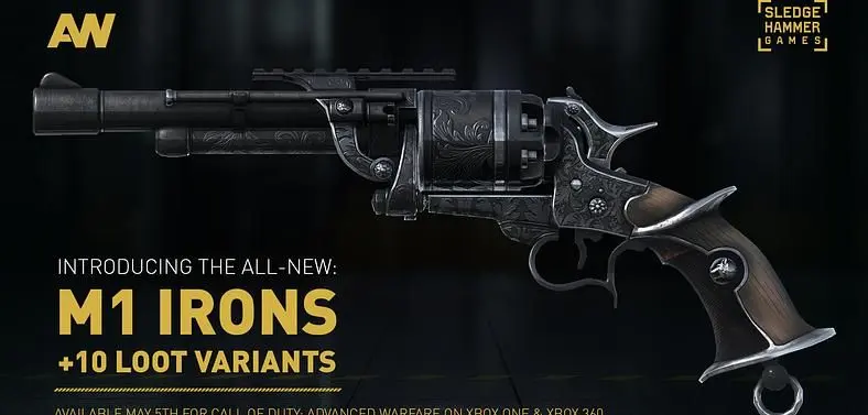 Sledgehammer releases free revolver weapon as thank you to Advanced Warfare fans