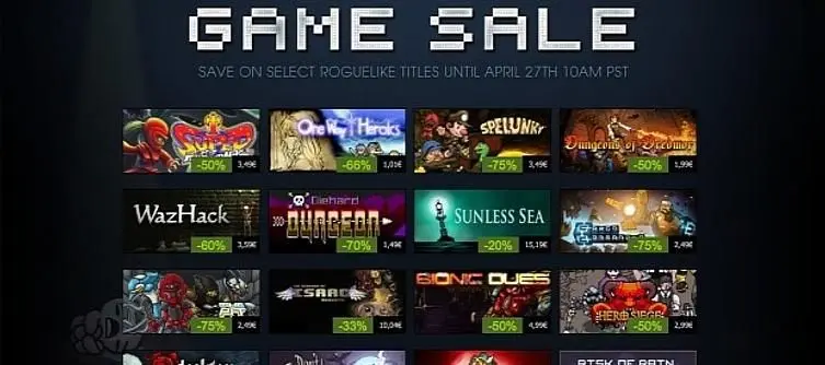 Die a lot this weekend thanks to the Steam Roguelike Sale