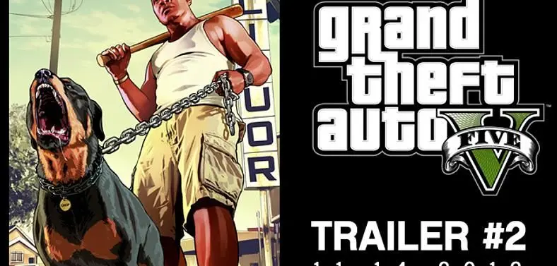 2nd Grand Theft Auto V trailer coming 14th November