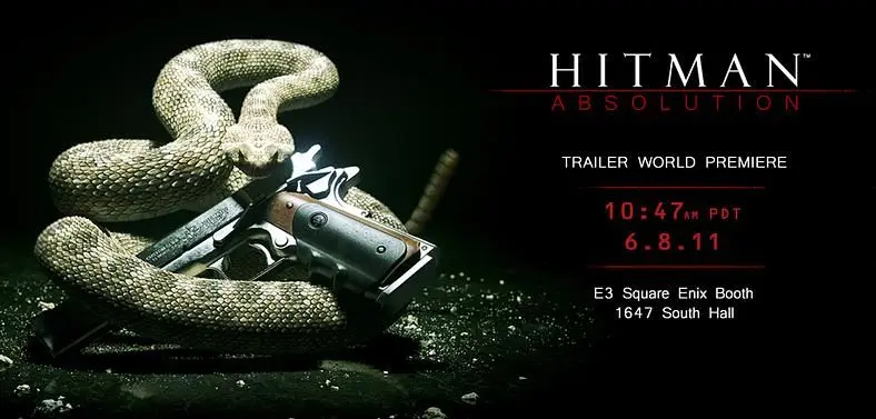 Hitman: Absolution Trailer debuts on Wednesday, 8th June