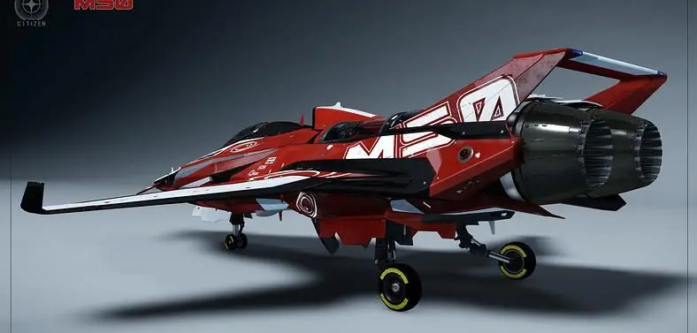 Star Citizen takes a Top Gear-style look at the M50 Interceptor starship