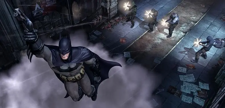 Arkham City ends with challenges and minigames