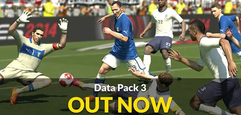 PES 2014 data pack releases for PC, Xbox 360 and PS3