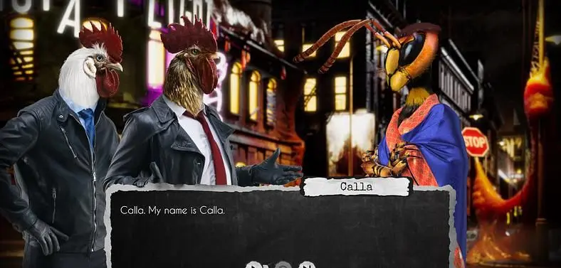 Point and Cluck Adventure Chicken Police: Into the Hive Comes to Steam Next Month