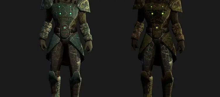 Screens and video showcasing textures and models released for space opera The Mandate