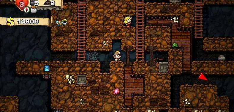 Steam version of Spelunky getting daily challenge
