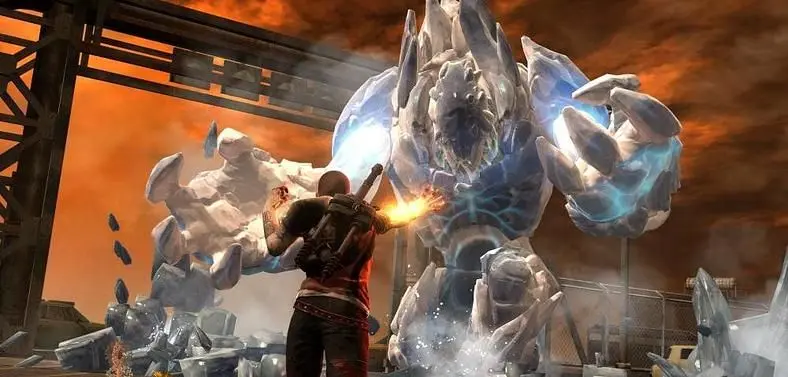 inFamous 2 mission and boss battle video