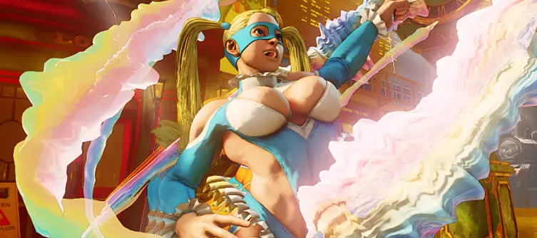 Rainbow Mika returns in Street Fighter 5