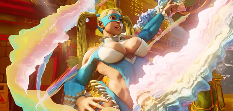Rainbow Mika returns in Street Fighter 5