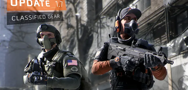 The Division Gets New 'Classified Gear' Through Patch 1.7