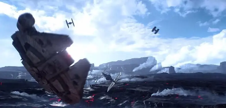Millennium Falcon, Snowspeeder "and more" can be piloted in Star Wars: Battlefront