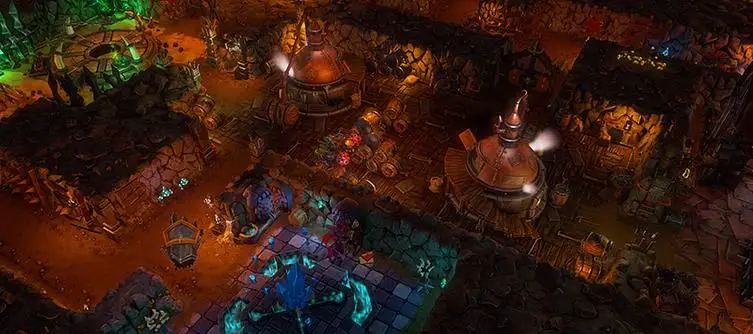 Dungeons 2 hatching evil schemes and slaping minions from today with PC launch