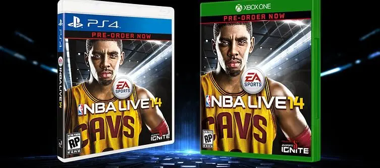 Kyrie Irving officially named NBA Live 14 cover athlete