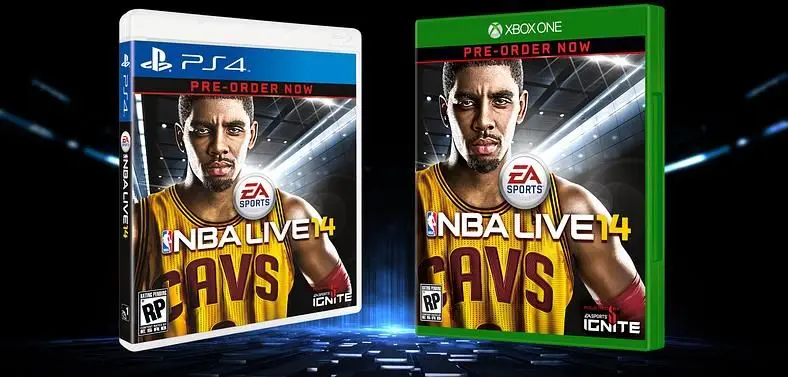 Kyrie Irving officially named NBA Live 14 cover athlete