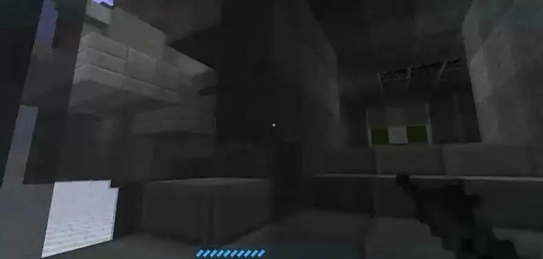 Playing Halo on Minecraft