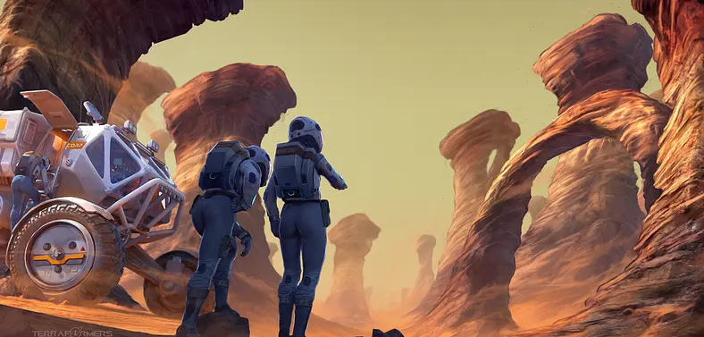 Colony Builder Terraformers will leave early access on the 9th March 