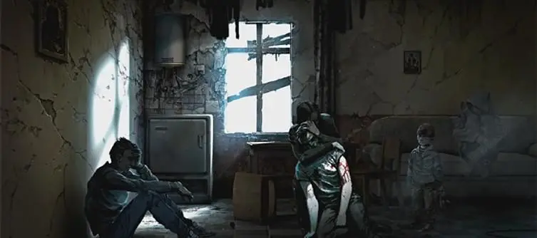 This War of Mine explores "dark survival", civilians trapped in a war torn city