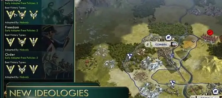 Civ V: Brave New World dev diary explains new policies mechanic