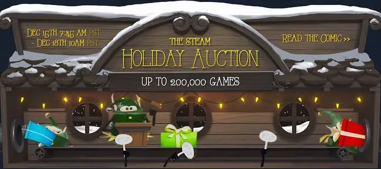 Valve closes new Steam Holiday Auction amid exploits of gem system
