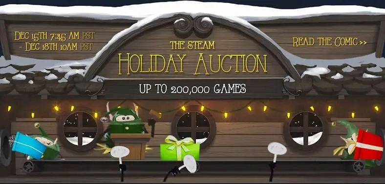 Valve closes new Steam Holiday Auction amid exploits of gem system