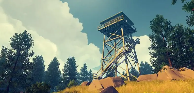 Intriguing first-person adventure Firewatch is set for release next February
