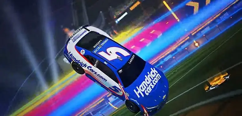 Rocket League's 2022 Nascar Fan Pass Adds Three New Cars, Decals, Banners, and More